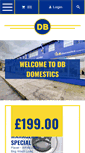 Mobile Screenshot of dbdomestics.com